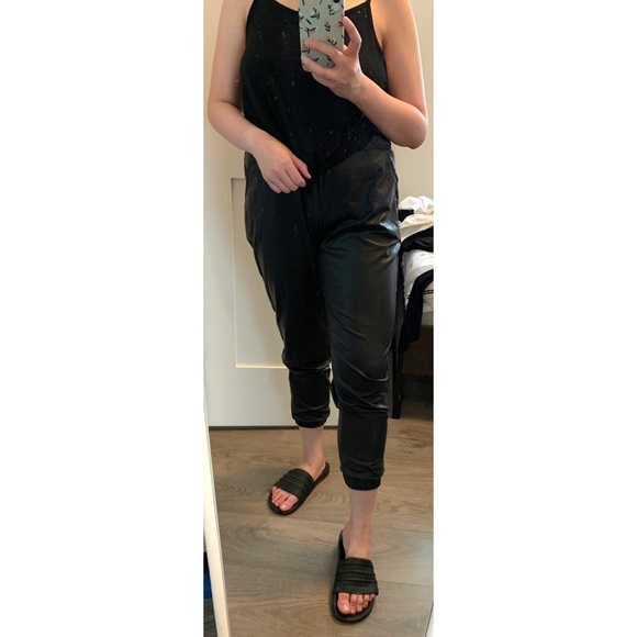 G by Guess Leatherette Joggers - Picture 5 of 5